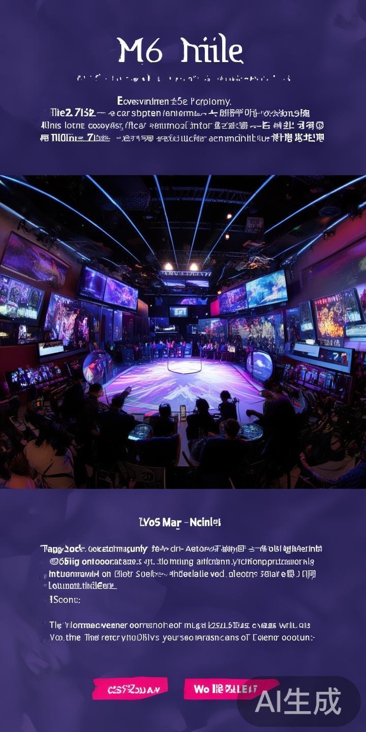 M6米乐娱乐电竞平台顶级赛事精彩回顾与热门主播直播盛况